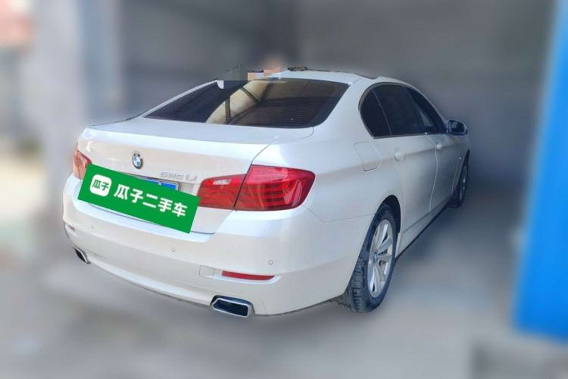 Used BMW 5 Series 2014 520Li Elegant Model Rear Right 45 Deg