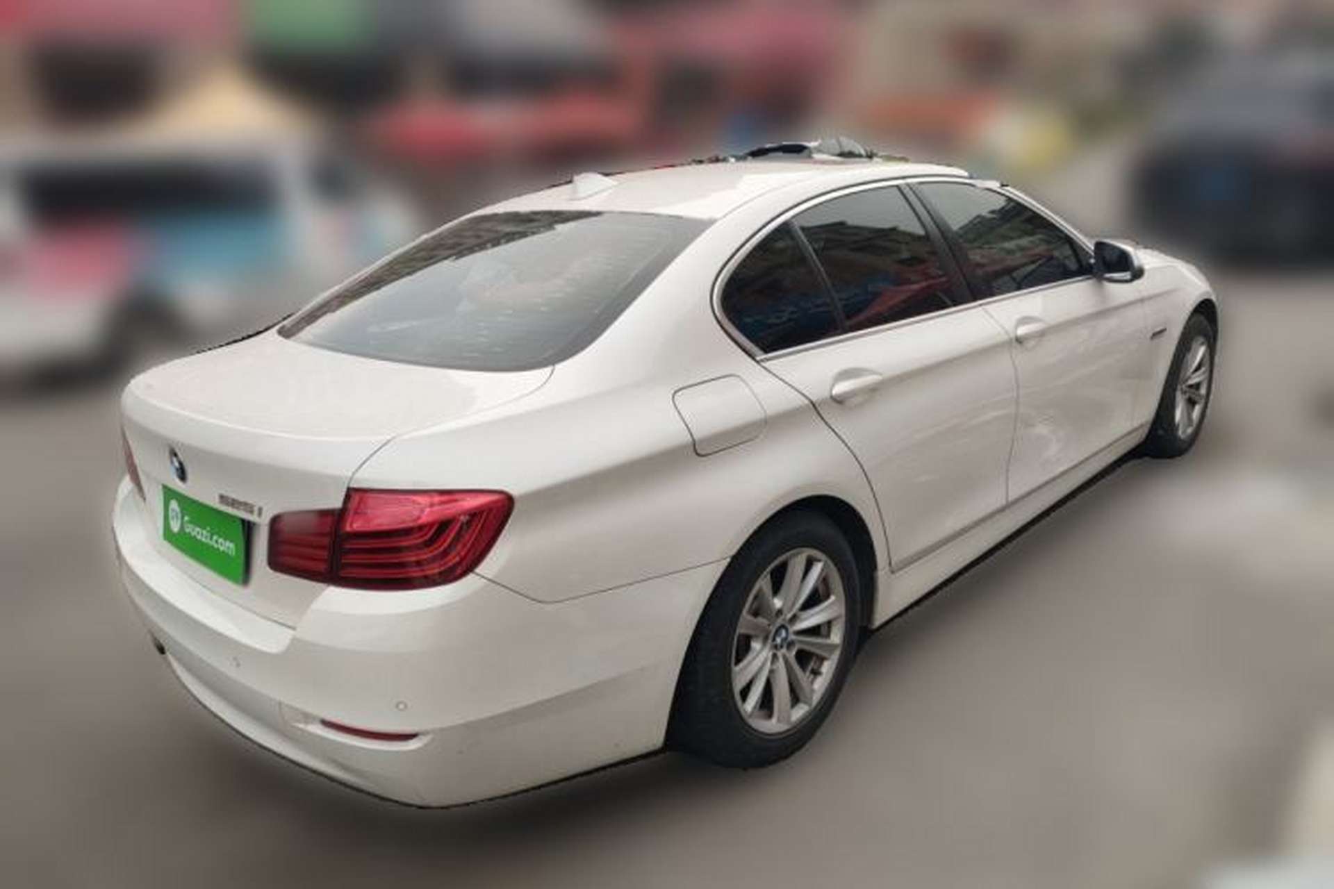 Used BMW 5 Series 2014 520i Elegant Edition Rear Right 45 Deg