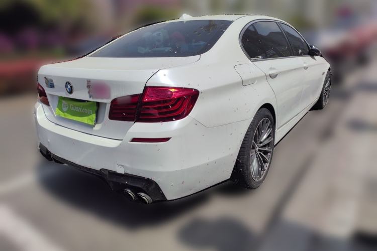 Used BMW 5 Series 2014 520Li Elegant Model Rear Right 45 Deg