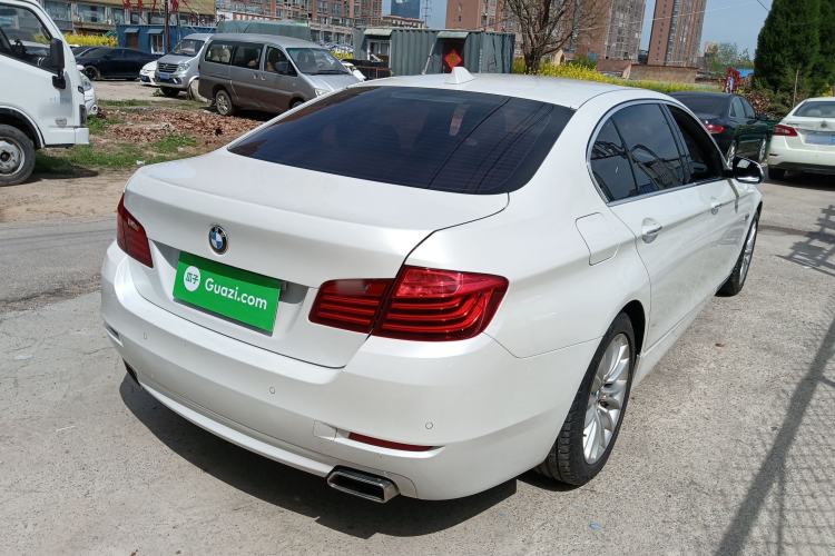 Used BMW 5 Series 2014 525Li Luxury Design Package Rear Right 45 Deg