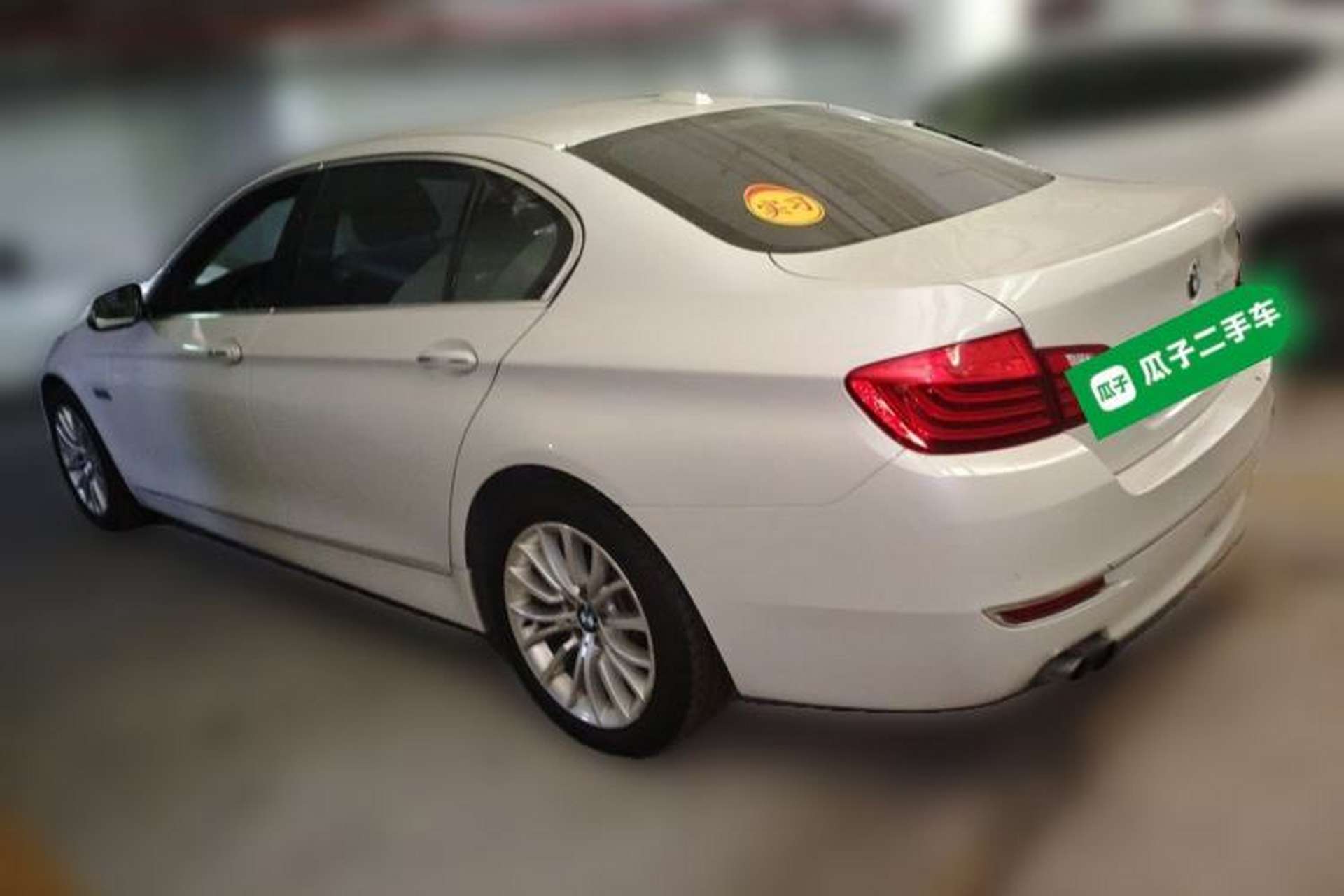Used BMW 5 Series 2014 525Li Luxury Design Package Rear Right 45 Deg