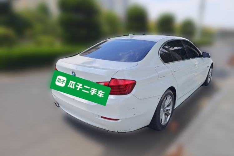 Used BMW 5 Series 2014 520Li Elegant Model Rear Right 45 Deg