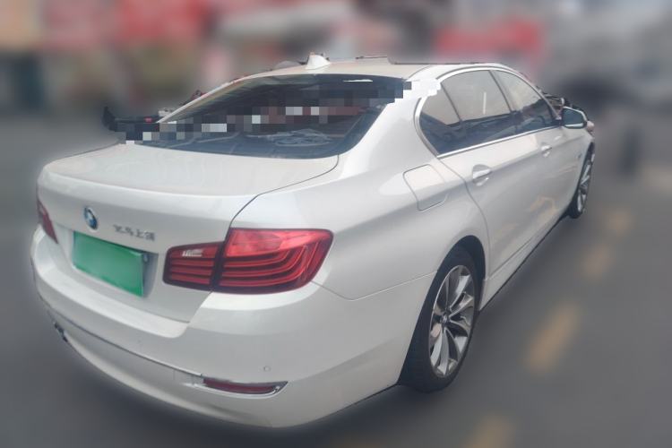 Used BMW 5 Series 2014 525Li Luxury Design Package Rear Right 45 Deg