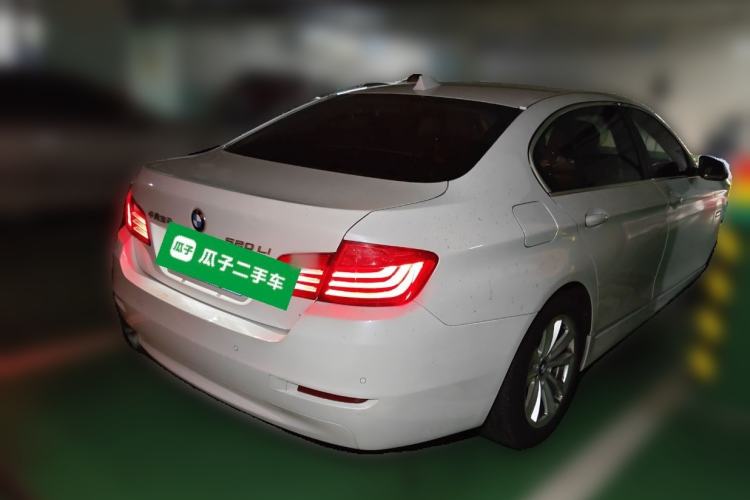Used BMW 5 Series 2014 520Li Elegant Model Rear Right 45 Deg