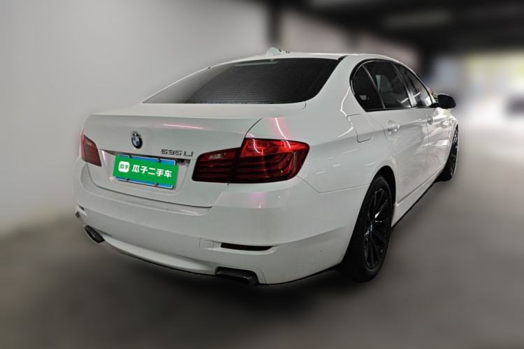 Used BMW 5 Series 2014 535Li Leading Model Rear Right 45 Deg