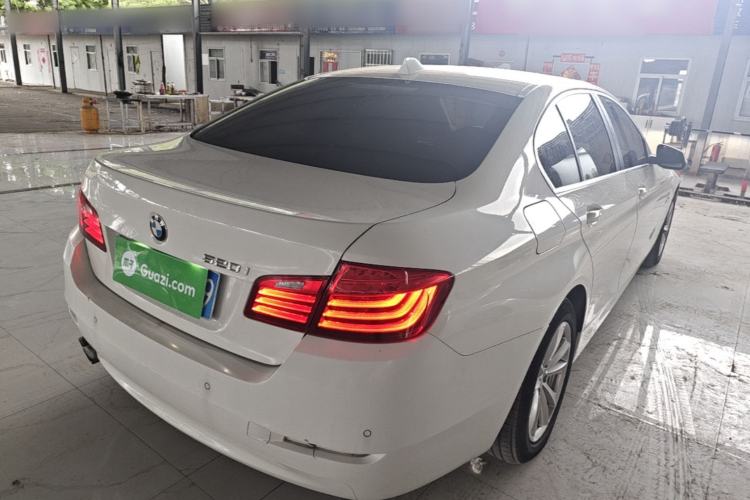 Used BMW 5 Series 2014 520i Elegant Edition Rear Right 45 Deg