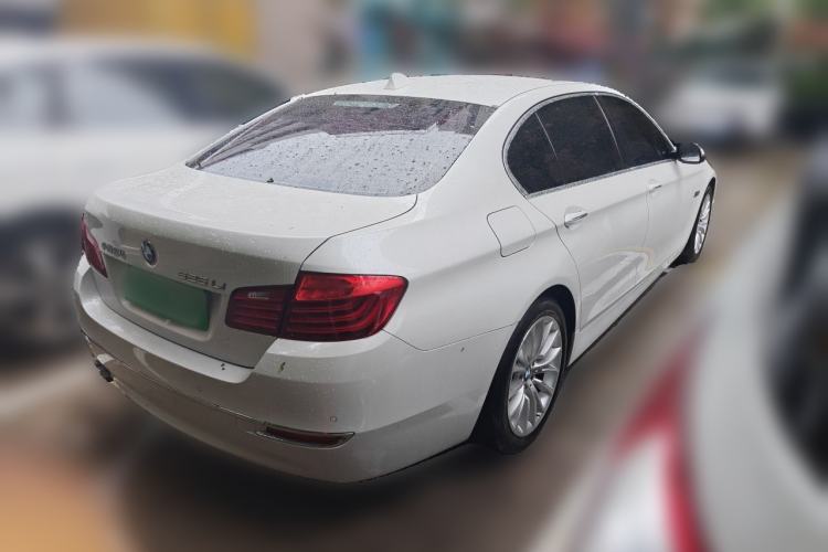 Used BMW 5 Series 2014 525Li Luxury Design Package Rear Right 45 Deg