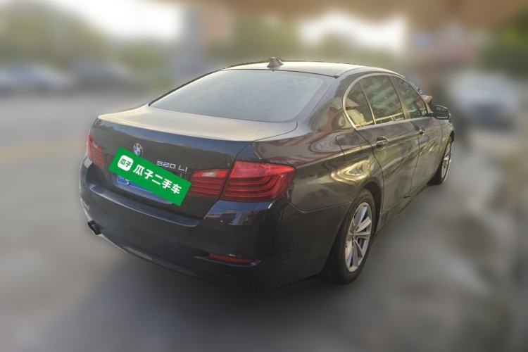 Used BMW 5 Series 2014 520Li Elegant Model Rear Right 45 Deg