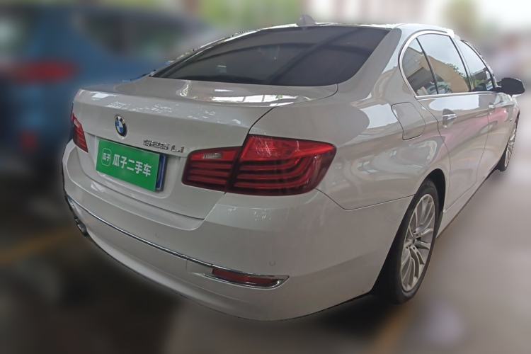 Used BMW 5 Series 2014 525Li Luxury Design Package Rear Right 45 Deg