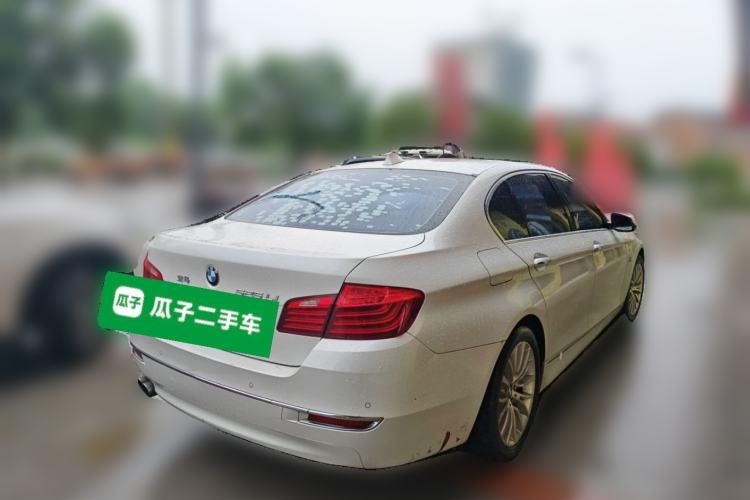 Used BMW 5 Series 2014 525Li Luxury Design Package Rear Right 45 Deg