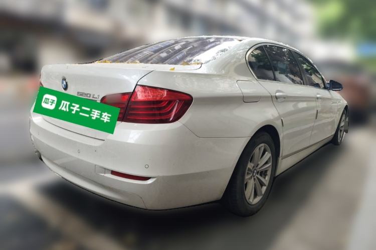 Used BMW 5 Series 2014 520Li Elegant Model Rear Right 45 Deg