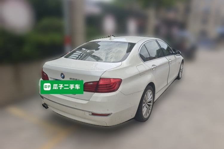 Used BMW 5 Series 2014 525Li Luxury Design Package Rear Right 45 Deg