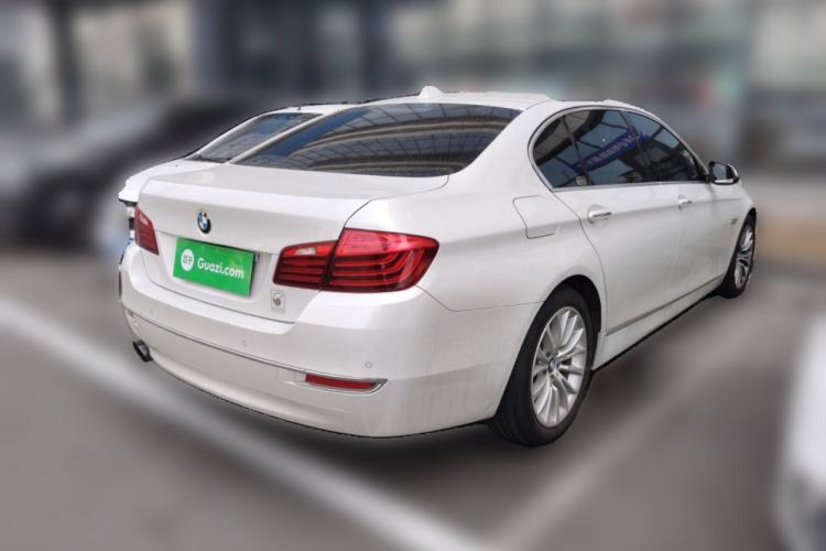 Used BMW 5 Series 2014 525Li Luxury Design Package Rear Right 45 Deg