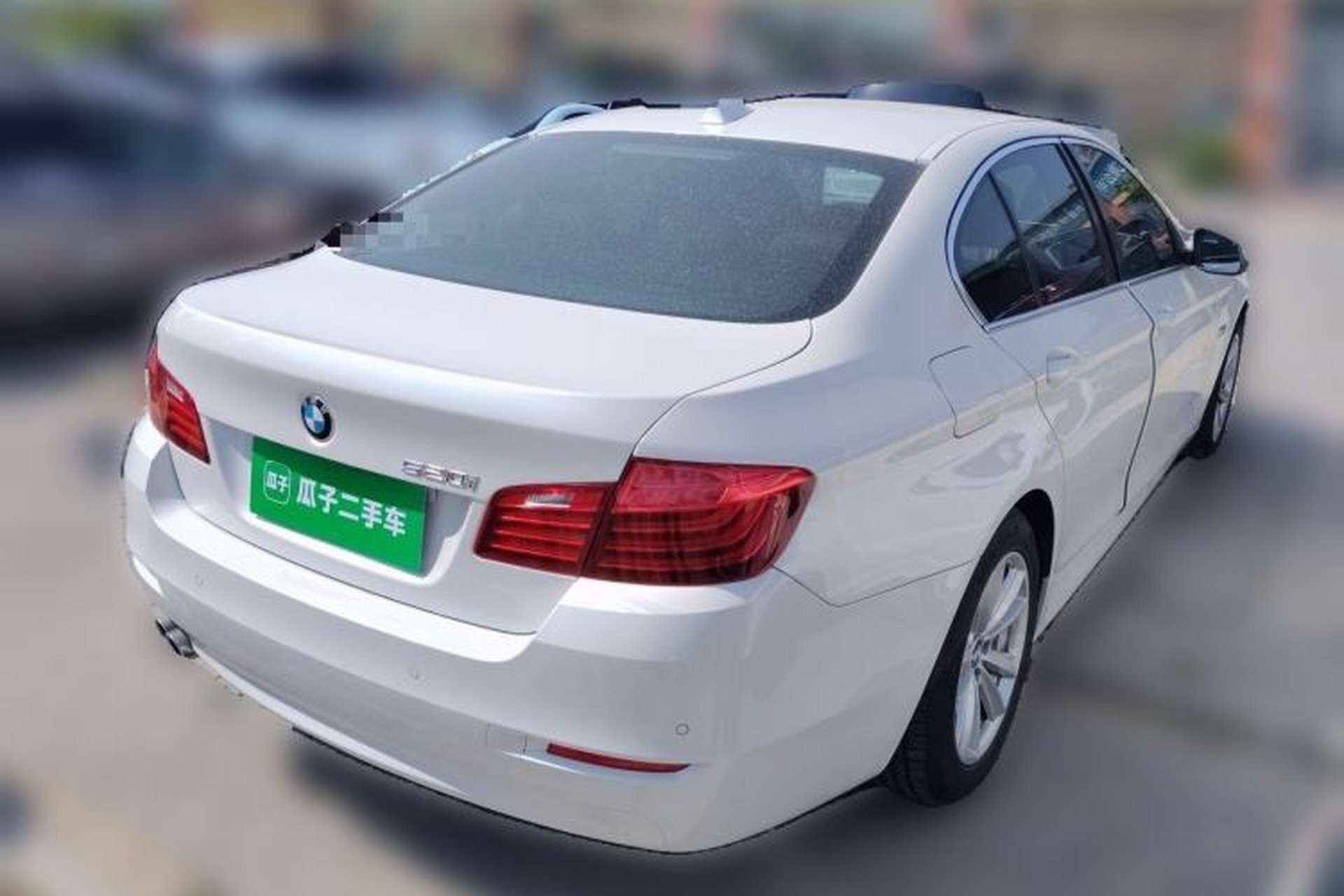 Used BMW 5 Series 2014 520i Elegant Edition Rear Right 45 Deg