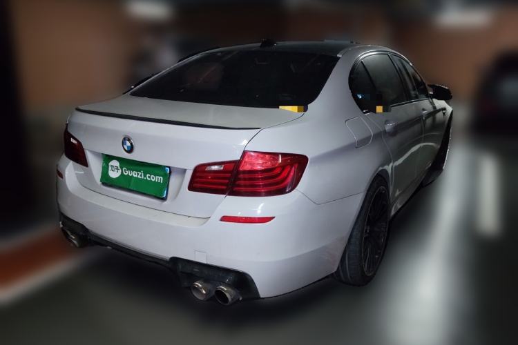 Used BMW 5 Series 2014 530Li Leading Model Rear Right 45 Deg