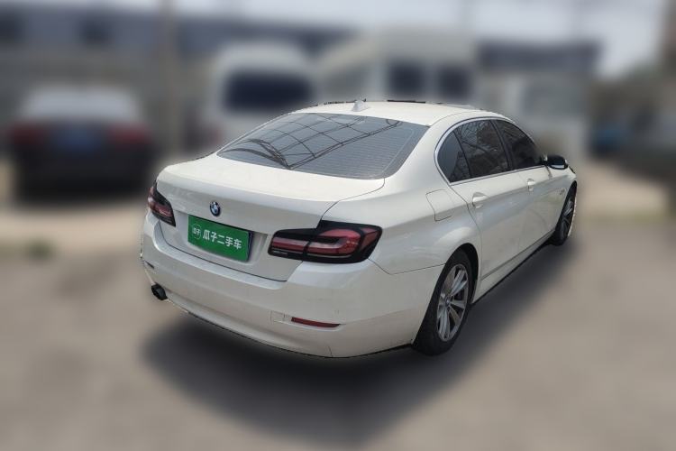 Used BMW 5 Series 2014 520Li Elegant Model Rear Right 45 Deg