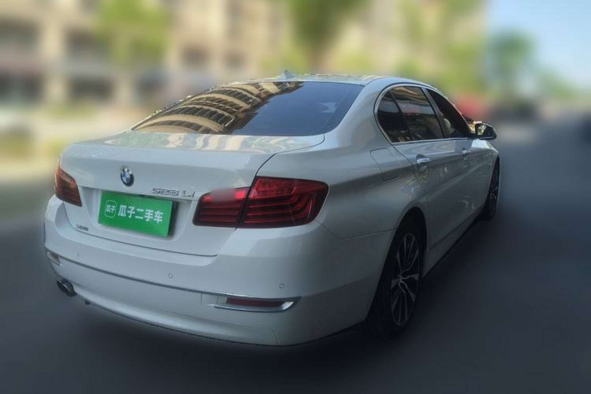 Used BMW 5 Series 2014 528Li xDrive Premium Edition Rear Right 45 Deg