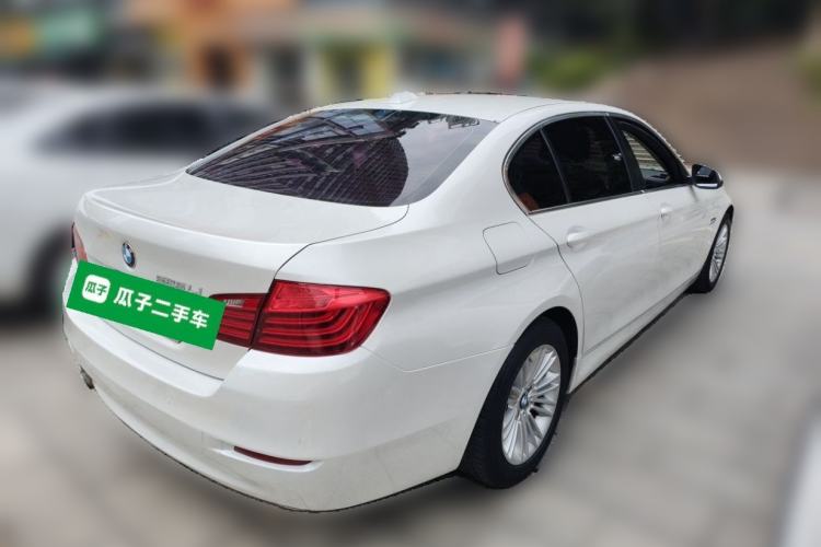 Used BMW 5 Series 2014 525Li Leading Model Rear Right 45 Deg