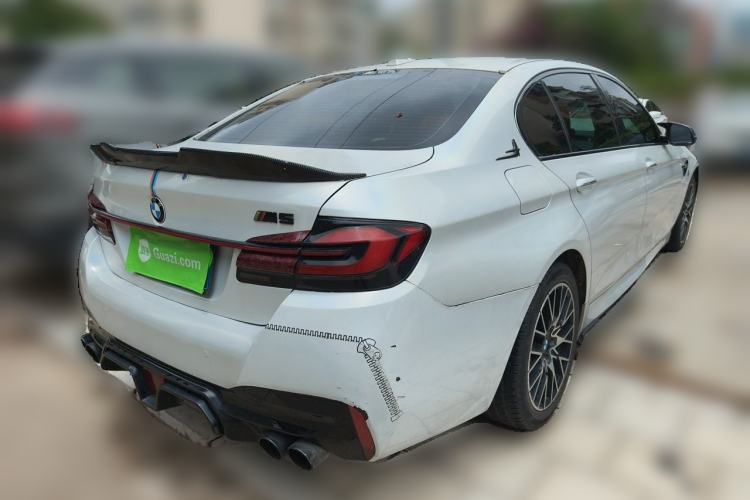 Used BMW 5 Series 2014 525Li Fashion Design Package Rear Right 45 Deg