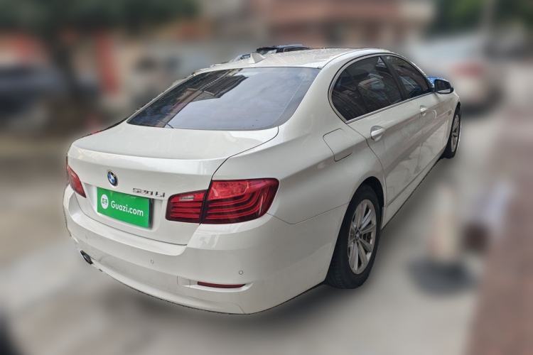 Used BMW 5 Series 2014 520Li Elegant Model Rear Right 45 Deg