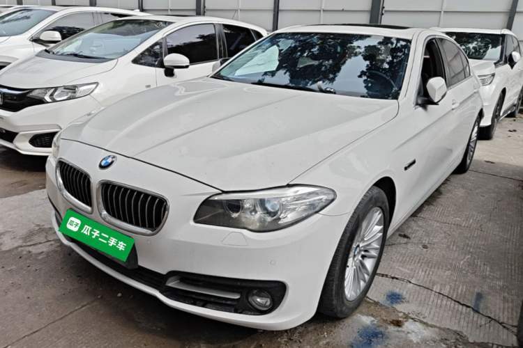 Used BMW 5 Series 2014 525Li Leading Model Guazi used car, China used car export, Used car for sale, Used cars, Cheapest cars for sale