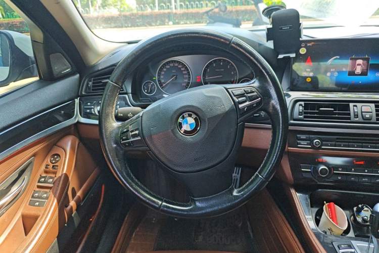 Used BMW 5 Series 2014 520Li Elegant Model Steering Wheel