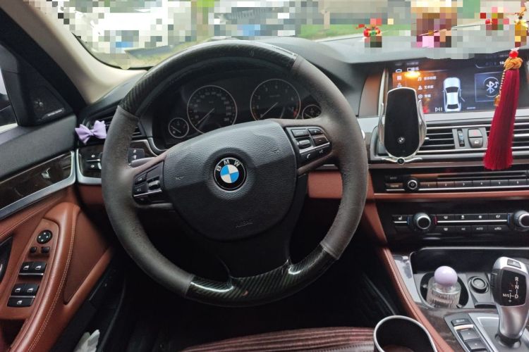 Used BMW 5 Series 2014 525Li Leading Model Steering Wheel
