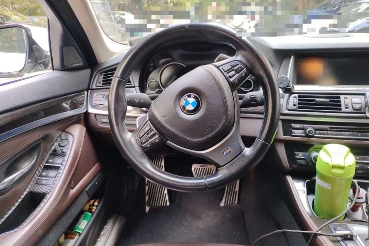 Used BMW 5 Series 2014 525Li Luxury Design Package Steering Wheel