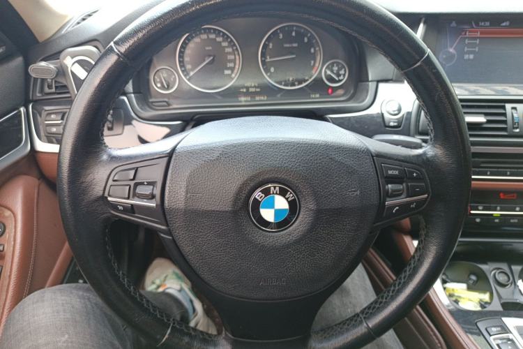 Used BMW 5 Series 2014 520Li Elegant Model Steering Wheel
