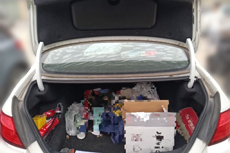 Used BMW 5 Series 2014 525Li Leading Model Trunk