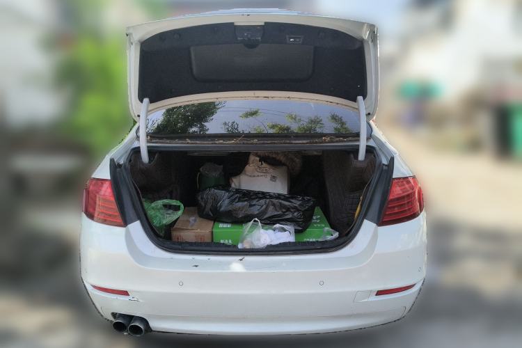 Used BMW 5 Series 2014 525Li Leading Model Trunk