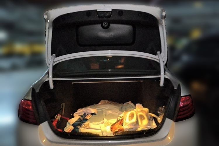 Used BMW 5 Series 2014 520Li Elegant Model Trunk