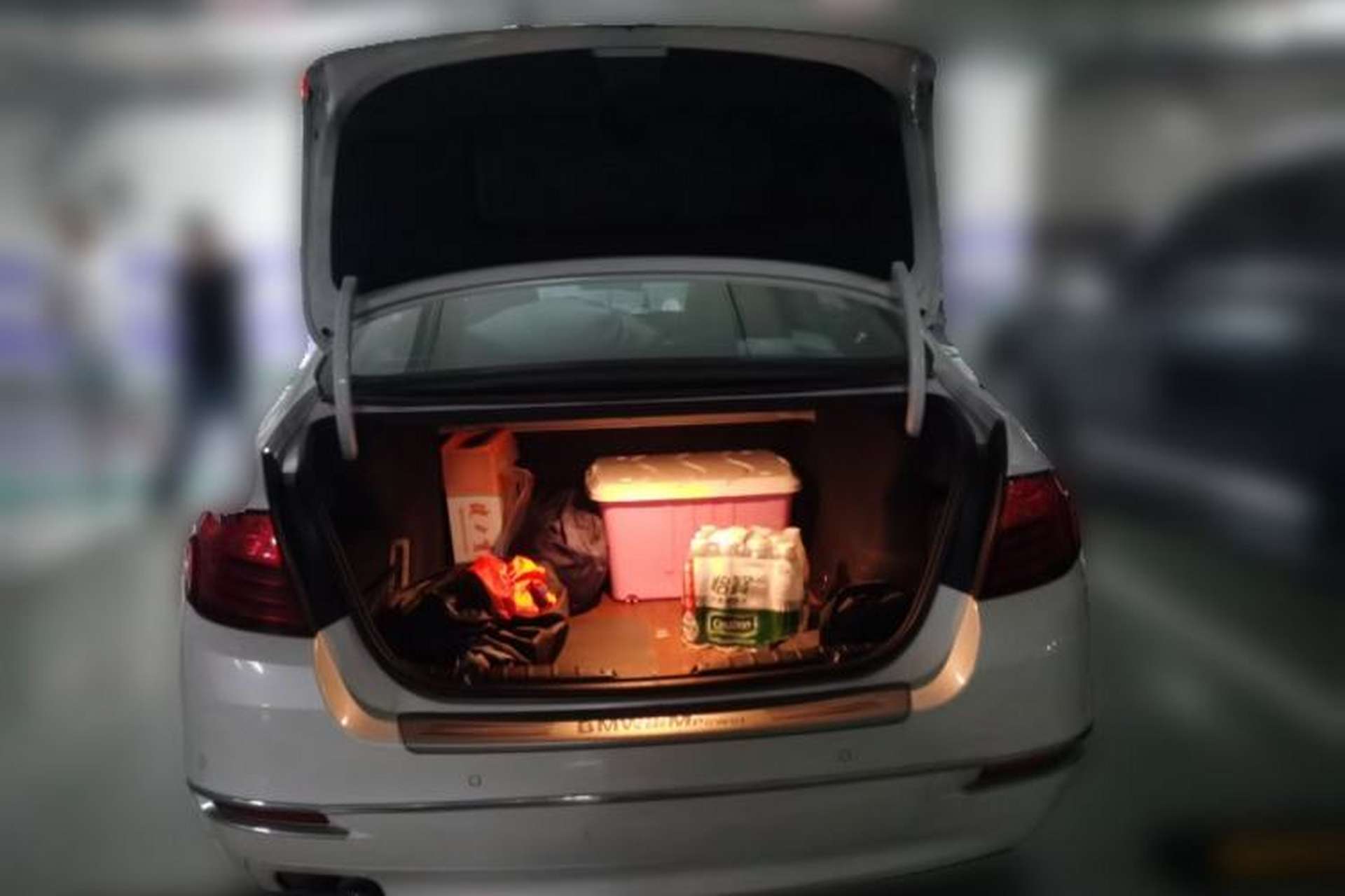Used BMW 5 Series 2014 525Li Leading Model Trunk