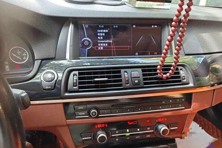 Used BMW 5 Series 2014 520Li Elegant Model Audio And AC Panel