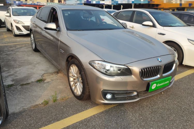 Used BMW 5 Series 2014 525Li Luxury Design Package Front Right 45 Deg
