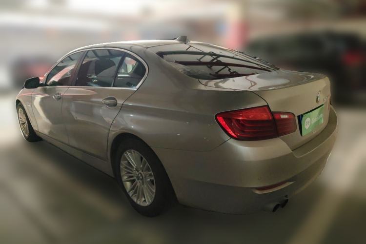 Used BMW 5 Series 2014 525Li Leading Model Rear Left 45 Deg