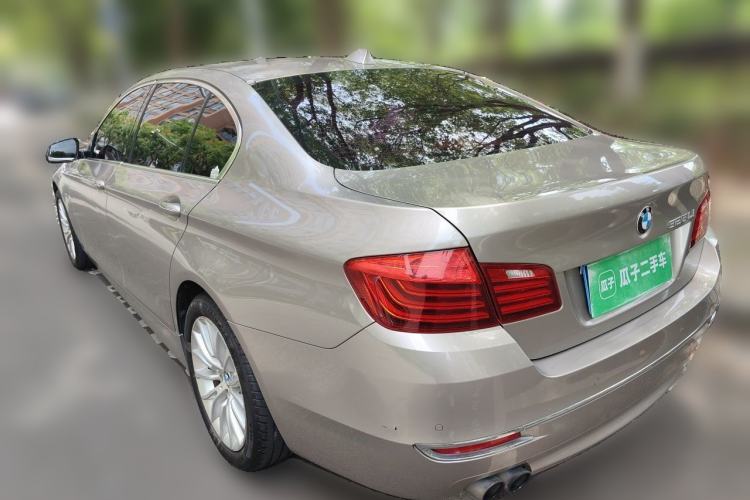 Used BMW 5 Series 2014 525Li Luxury Design Package Rear Left 45 Deg