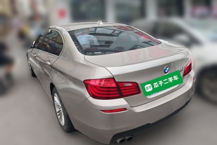 Used BMW 5 Series 2014 525Li Leading Model Rear Left 45 Deg
