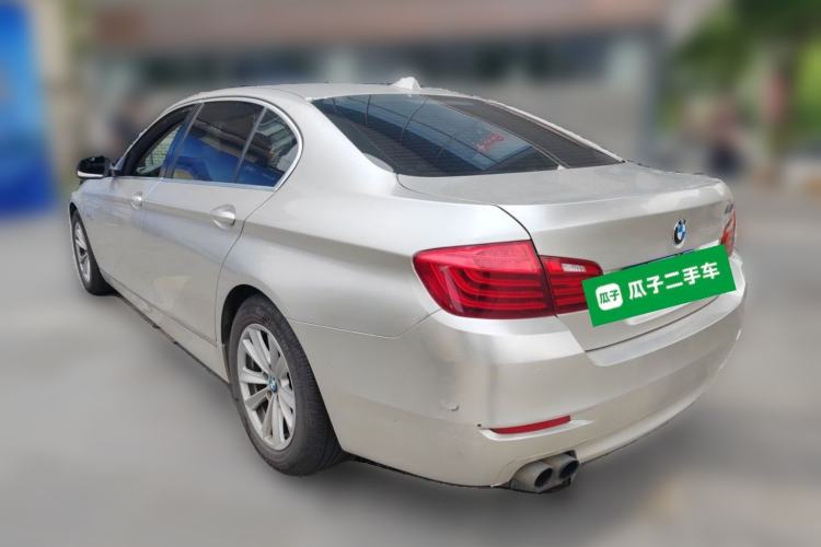 Used BMW 5 Series 2014 520Li Elegant Model Rear Left 45 Deg
