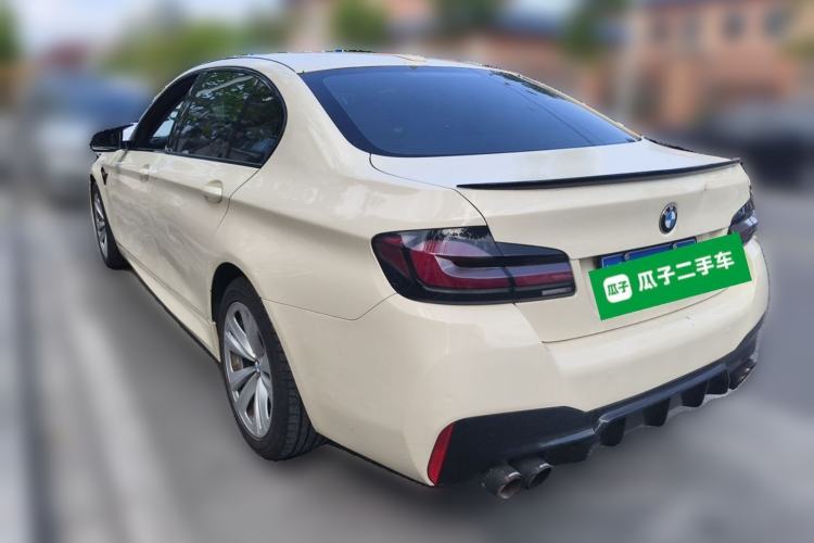 Used BMW 5 Series 2014 525Li Luxury Design Package Rear Left 45 Deg