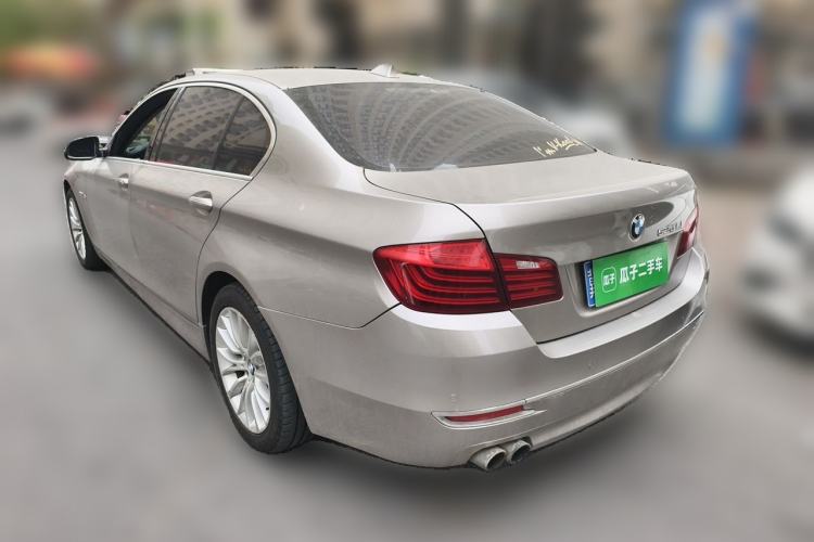 Used BMW 5 Series 2014 525Li Luxury Design Package Rear Left 45 Deg
