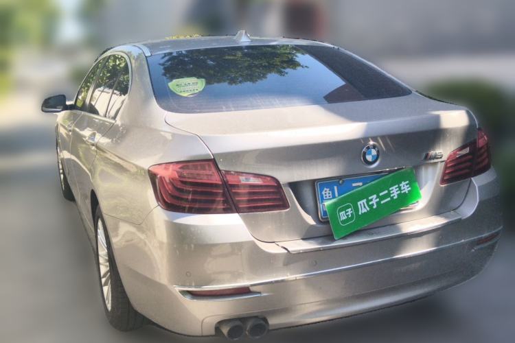 Used BMW 5 Series 2014 525Li Leading Model Rear Left 45 Deg