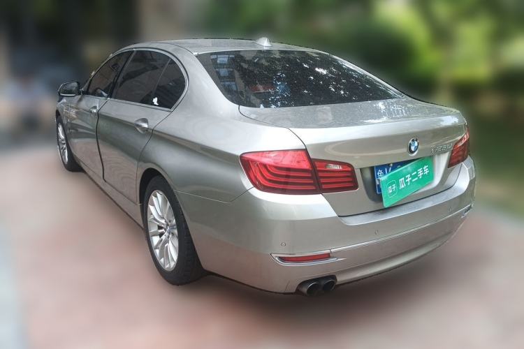 Used BMW 5 Series 2014 525Li Luxury Design Package Rear Left 45 Deg