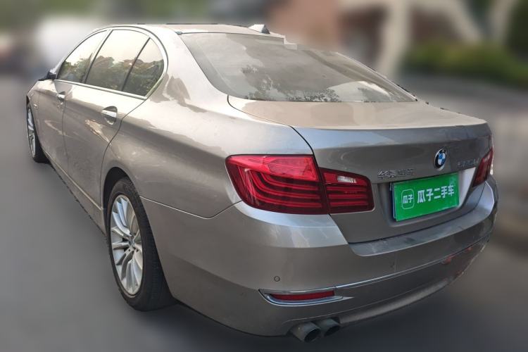 Used BMW 5 Series 2014 525Li Luxury Design Package Rear Left 45 Deg