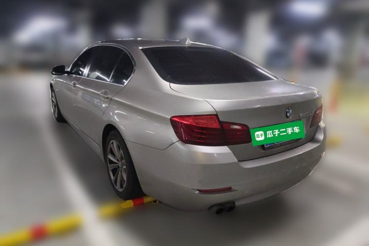 Used BMW 5 Series 2014 520Li Elegant Model Rear Left 45 Deg