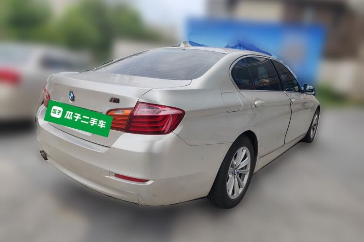 Used BMW 5 Series 2014 520Li Elegant Model Rear Right 45 Deg