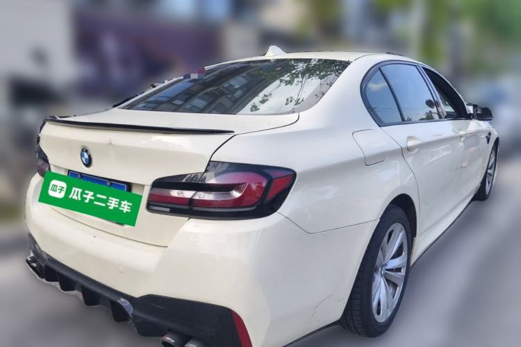 Used BMW 5 Series 2014 525Li Luxury Design Package Rear Right 45 Deg
