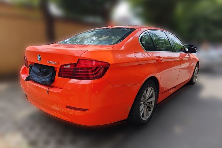 Used BMW 5 Series 2014 520Li Elegant Model Rear Right 45 Deg