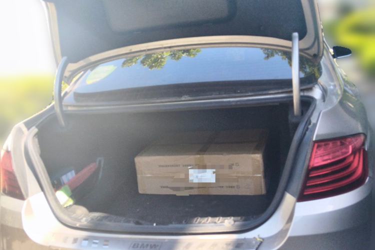 Used BMW 5 Series 2014 525Li Leading Model Trunk