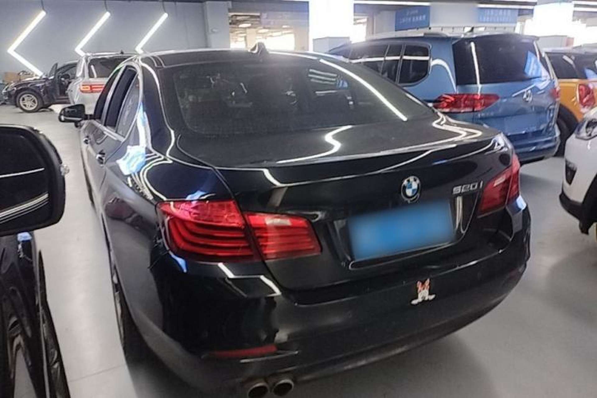 Used BMW 5 Series 2015 520i Elegant Edition Rear Left 45 Deg